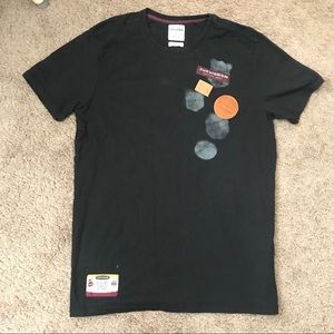 Chevignon France Black Classic stamped t-shirt